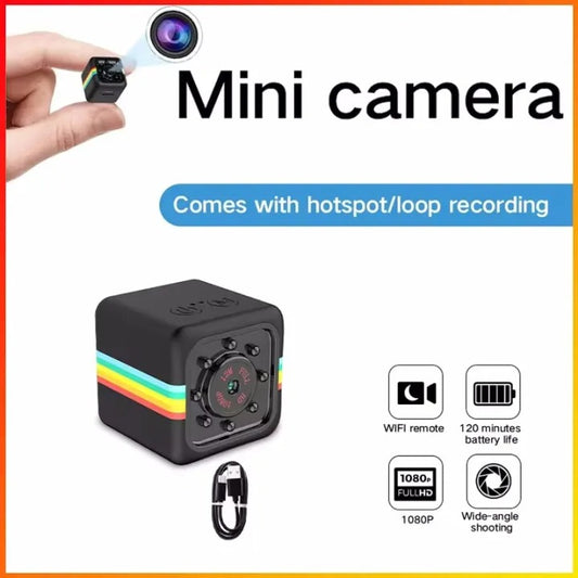 1080p Hd Action Video Camera Sq11 Tinny Camera Sport Dv Home Night Vision Small Camcorder Outdoor